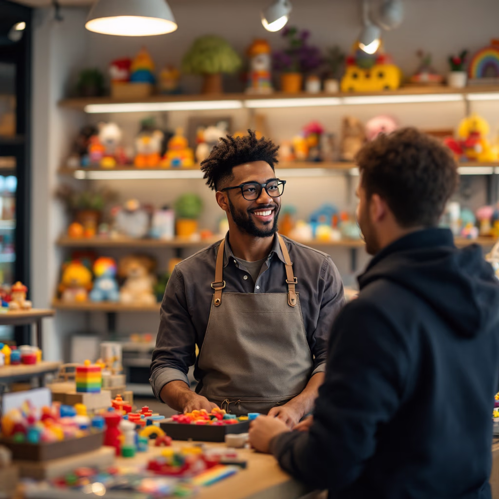 [team] image of store owner or staff