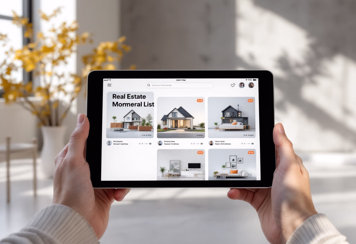 [interface] image of user interface showing property listings